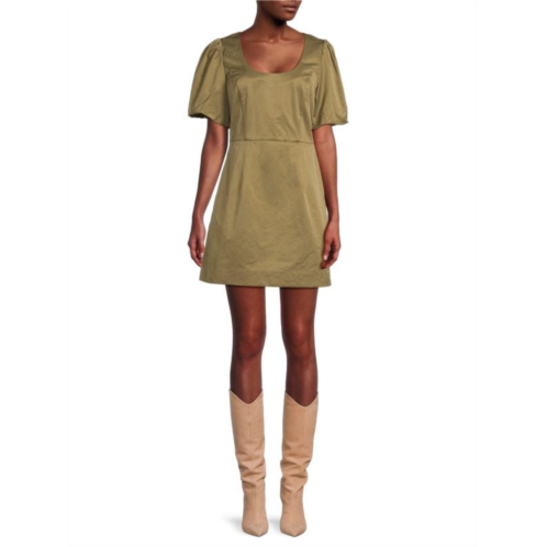 Walter Baker Army Sydelle A Line Mini Dress