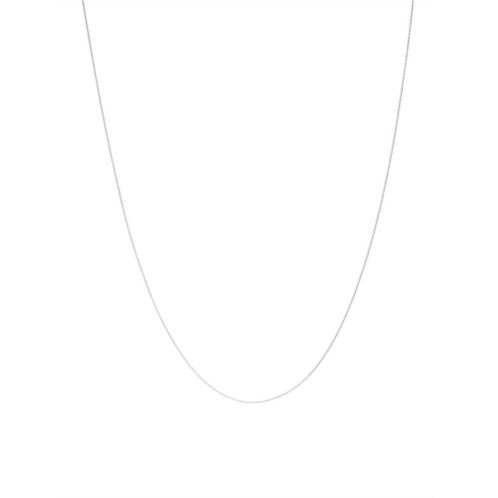 Saks Fifth Avenue Build Your Own Collection 14K White Gold Oval Cable Chain Necklace