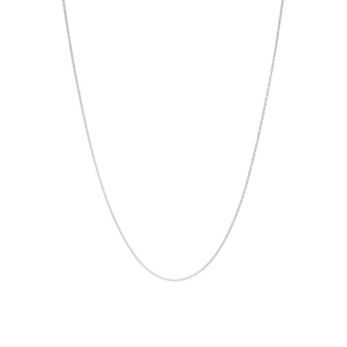 Saks Fifth Avenue Build Your Own Collection 14K White Gold Oval Cable Chain Necklace