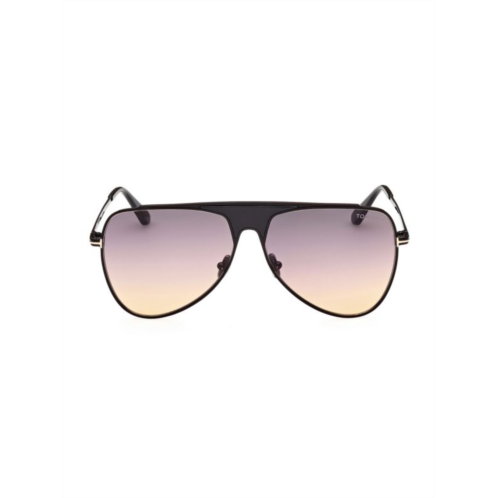 TOM FORD 60MM Aviator Sunglasses