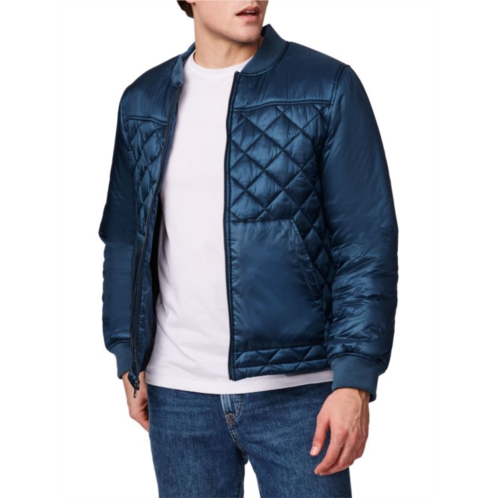 Bernardo Quilted Bomber Jacket