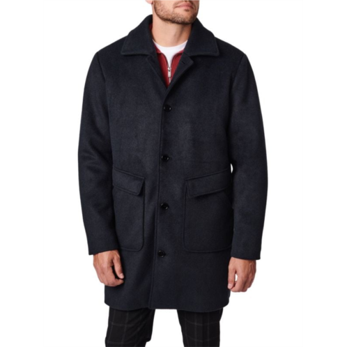 Bernardo Longline Wool Blend Overcoat