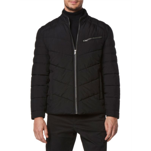 Andrew Marc Winslow Stand Collar Puffer Jacket