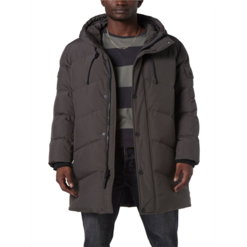 Andrew Marc Sullivan Down Hooded Puffer Jacket