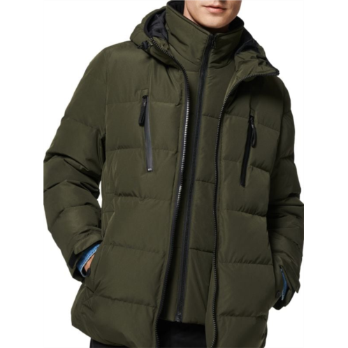 Andrew Marc Montrose 2-In-1 Hooded Down Jacket