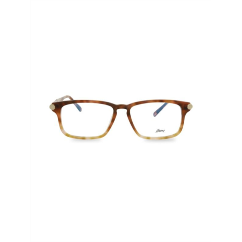 Brioni 55MM Rectangle Eyeglasses