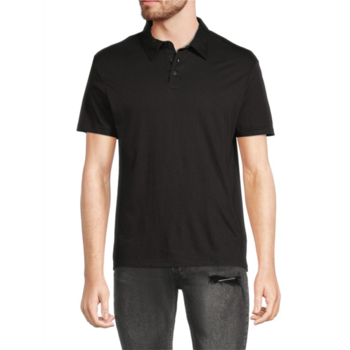 Saks Fifth Avenue Cotton Modal Polo