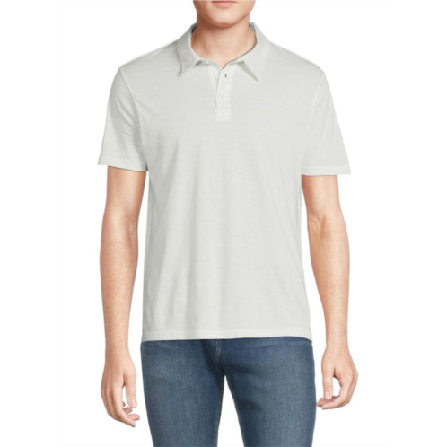 Saks Fifth Avenue Cotton Modal Polo