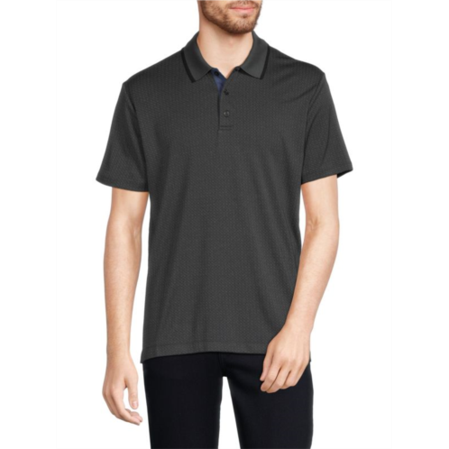 Perry Ellis Patterned Polo
