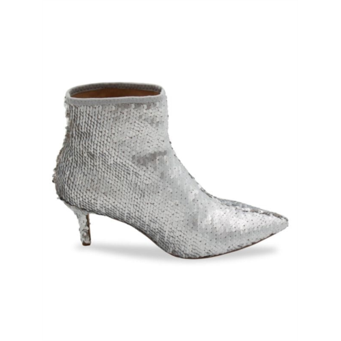 Charles by Charles David Amstel 3 Sequin Point Toe Booties