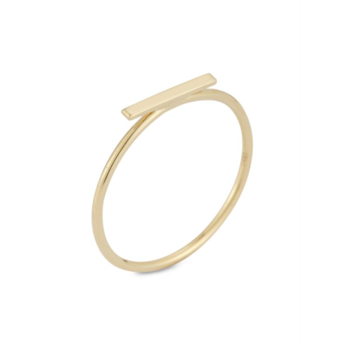 Saks Fifth Avenue 14K Yellow Gold Bar Ring