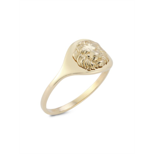 Saks Fifth Avenue 14K Yellow Gold 3D Lion Ring