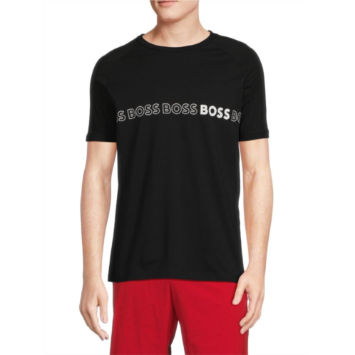 BOSS Slim Fit Logo Graphic Tee