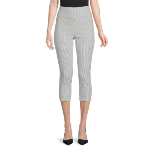 Patrizia Luca High Waist Capri Pants