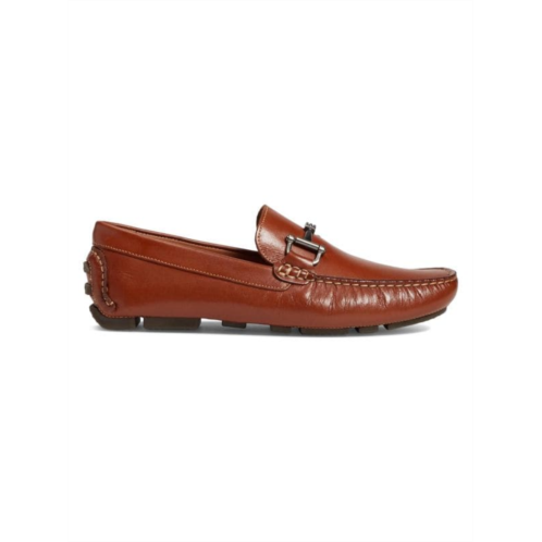 Winthrop Key leather Driving Bit Loafers