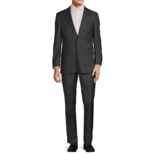 Saks Fifth Avenue Classic Fit Wool Suit