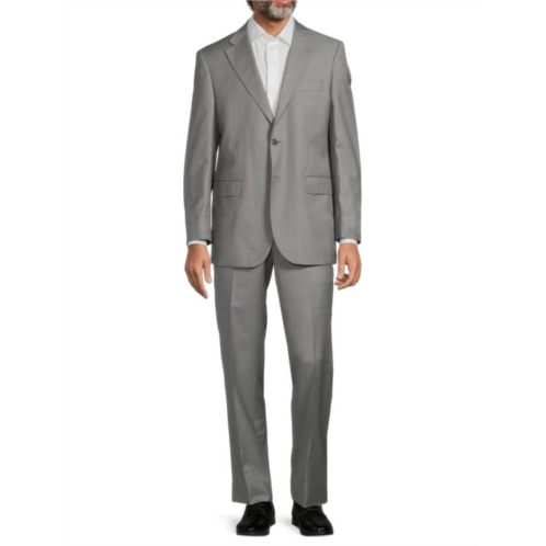 Saks Fifth Avenue Classic Fit Wool Suit