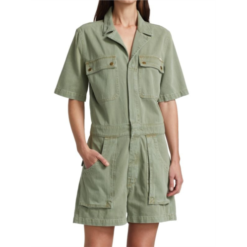 Mother The Curbside Utility Romper