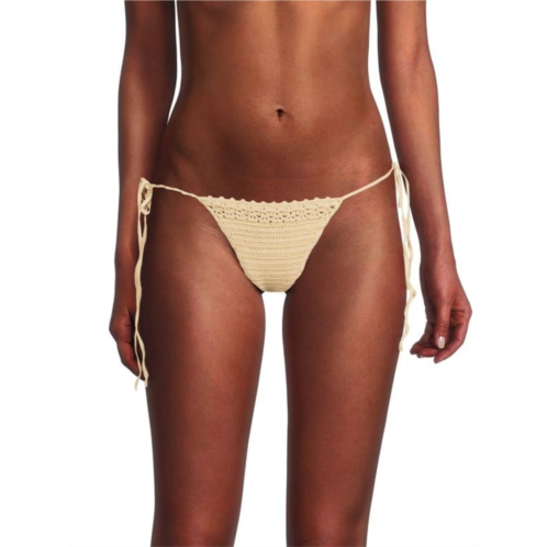 Cult Gaia Eshe Crochet Bikini Bottom