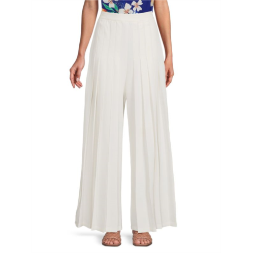 Area Stars Alexa Pleated Wide Leg Pants