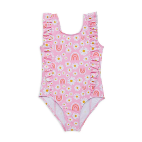 Andy & Evan Baby Girls Floral One-Piece Swimsuit