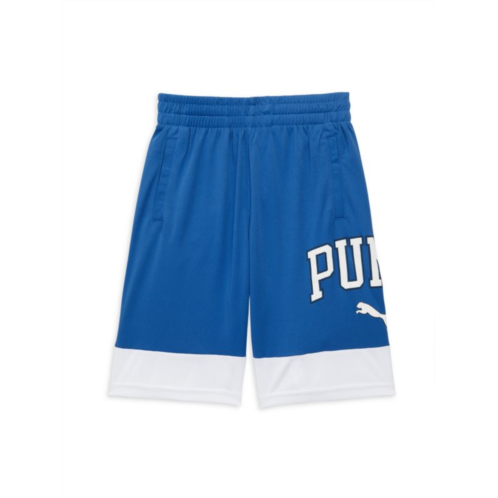 Puma Boys Athletics Club Logo Shorts