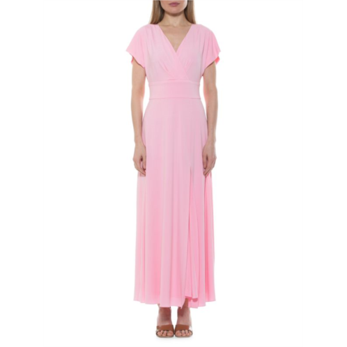 Alexia Admor Brielle Surplice Maxi Dress