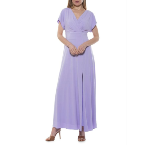 Alexia Admor Brielle Surplice Maxi Dress