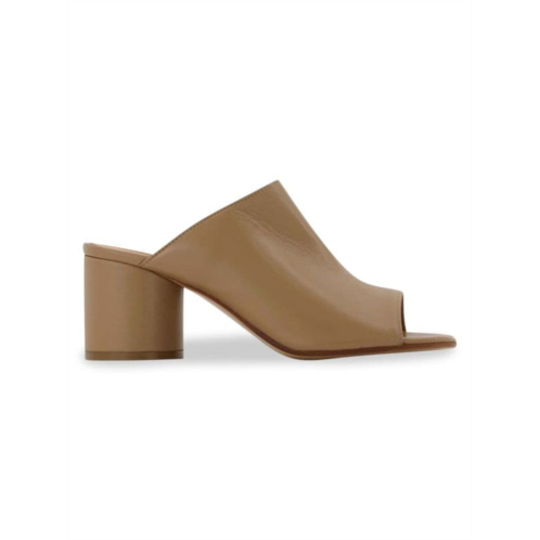 Hannah Sandals - Maison Margiela - Chamois - Leather Sandals