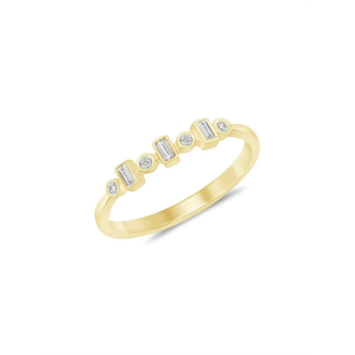 Saks Fifth Avenue ?14K Yellow Gold & 0.13 TCW Diamond Band Ring