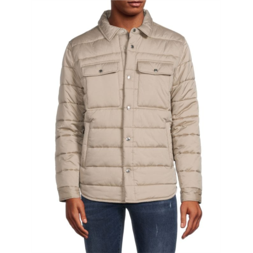 Reiss Chasey Spread Collar Padded Jacket