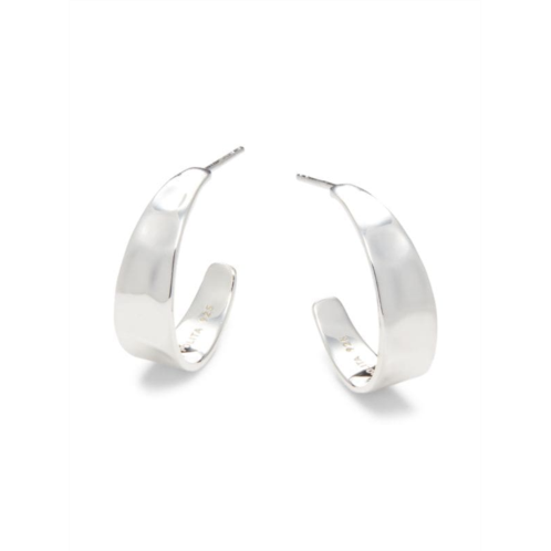 Ippolita Senso Sterling Silver Medium Half Hoop Earrings