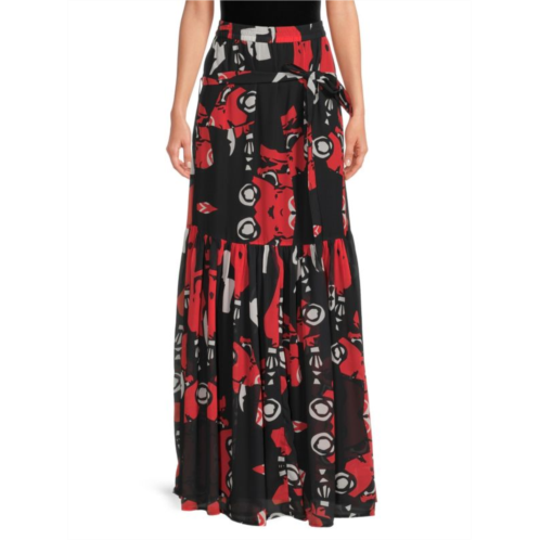 Truth Strapless Belted Maxi Dress