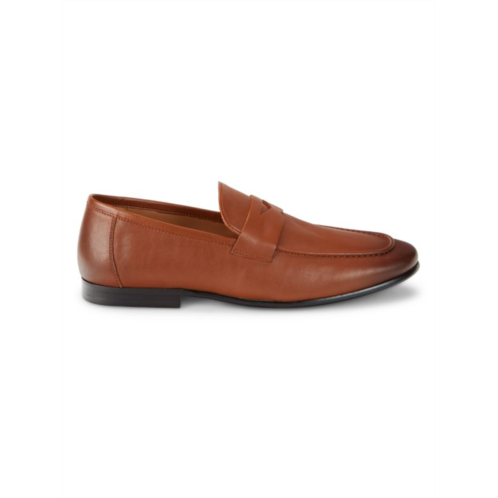 Saks Fifth Avenue Miguel Leather Penny Loafers