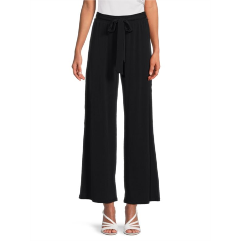 M MAGASCHONI Belted Wide Leg Pants