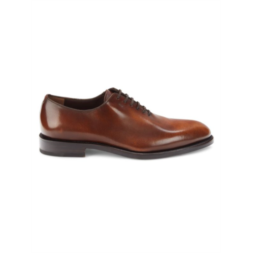 Salvatore Ferragamo ?Leather Wholecut Oxford Shoes