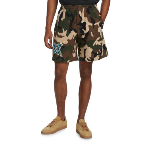 Prps Camo Print Shorts