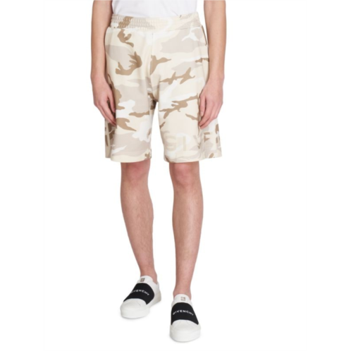 Givenchy Boxy Fit All Over Print Shorts