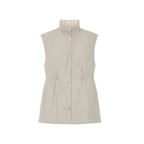 Lafayette 148 New York Reversible Quilted Vest