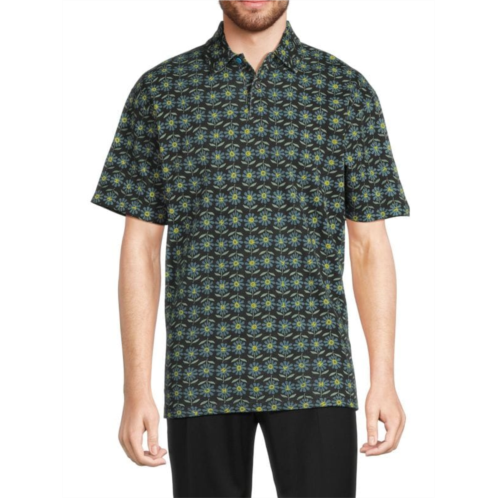 Gotcha Classic Fit Watergate Floral Polo