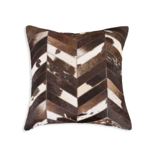 Natural Torino Square Cowhide Pillow
