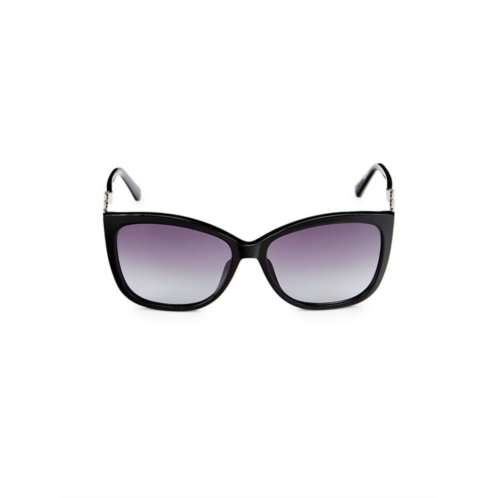 Swarovski 57MM Square Cat Eye Sunglasses