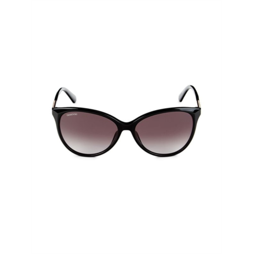 Swarovski 58MM Cat Eye Sunglasses