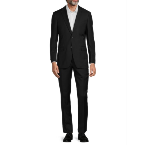 Cavalli CLASS Slim Fit Super 120s Wool Suit