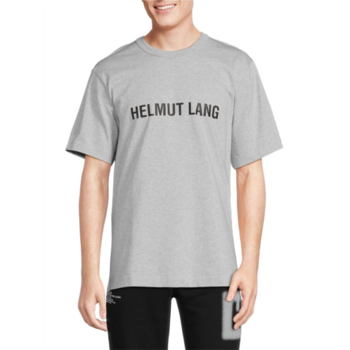 Helmut Lang ?Block Logo Crewneck T Shirt