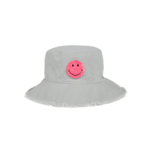 Jocelyn Kids Palm Springs Love Patch Bucket Hat