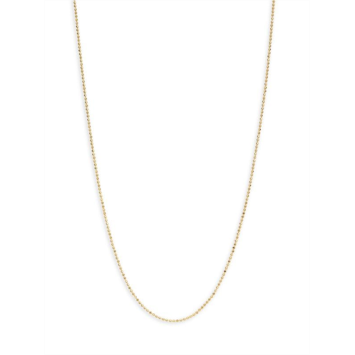 Saks Fifth Avenue 14K Yellow Gold Beaded Chain Necklace/20