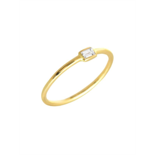Saks Fifth Avenue 14K Yellow Gold & 0.09 TCW Diamond Ring