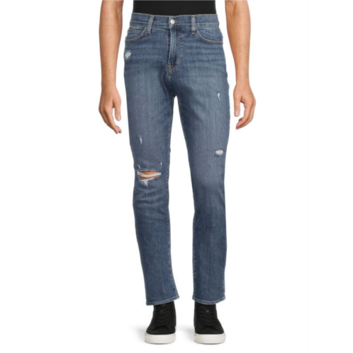 Hudson Ace Ripped Skinny Jeans