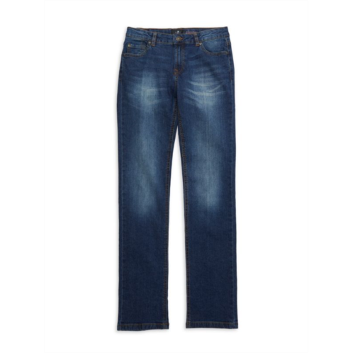 7 For All Mankind Boys Faded Jeans